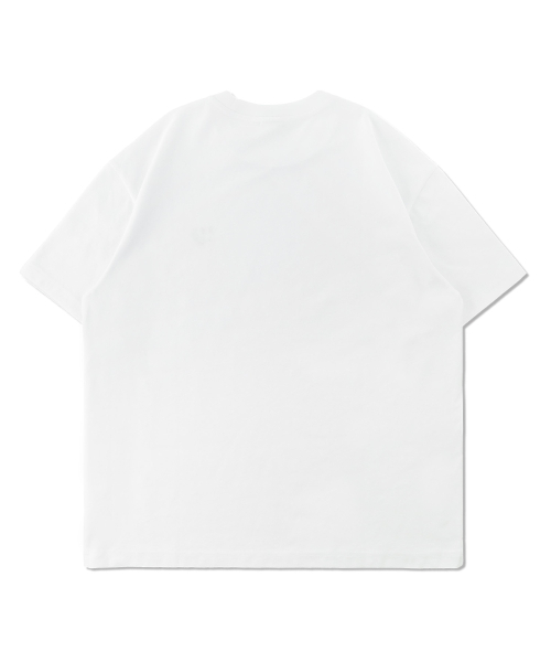 RAYFIKERS(レイフィカース)の「エッセンシャルスモールロゴショートスリーブMQ7TU443_WHITE(Tシャツ/カットソー・メンズ・その他・90/100/95/105)」の2枚目の写真