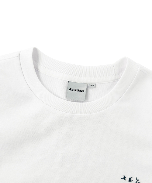 RAYFIKERS(レイフィカース)の「エッセンシャルスモールロゴショートスリーブMQ7TU443_WHITE(Tシャツ/カットソー・メンズ・その他・90/100/95/105)」の3枚目の写真