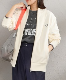 [FRED PERRY/フレッドペリー] ジップスルー スウェットシャツ