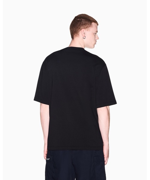 ARMANI EXCHANGE(アルマーニエクスチェンジ)の「【A|X アルマーニ エクスチェンジ】AXロゴ コンフォートフィット 半袖クルーネックTシャツ/COMFORT(EC限定カラー含)(Tシャツ/カットソー・メンズ・オフホワイト/ブラック/ダークネイビー・XX-LARGE/SMALL/X-SMALL/X-LARGE/MEDIUM/LARGE)」の9枚目の写真