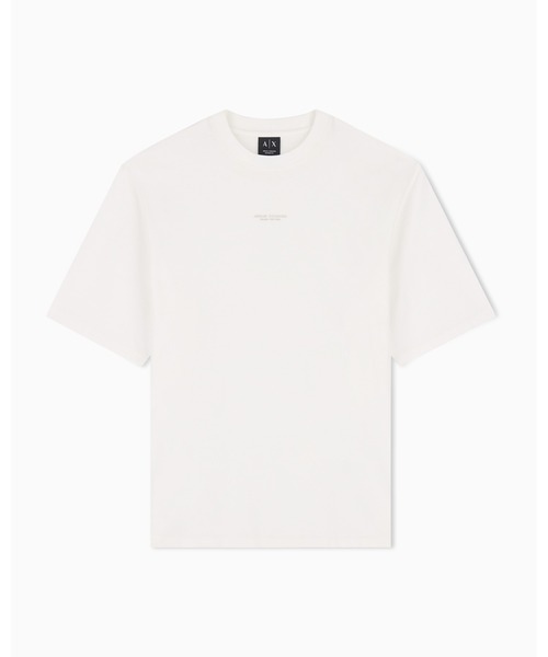 ARMANI EXCHANGE(アルマーニエクスチェンジ)の「【A|X アルマーニ エクスチェンジ】AXロゴ コンフォートフィット 半袖クルーネックTシャツ/COMFORT(EC限定カラー含)(Tシャツ/カットソー・メンズ・オフホワイト/ブラック/ダークネイビー・XX-LARGE/SMALL/X-SMALL/X-LARGE/MEDIUM/LARGE)」の18枚目の写真