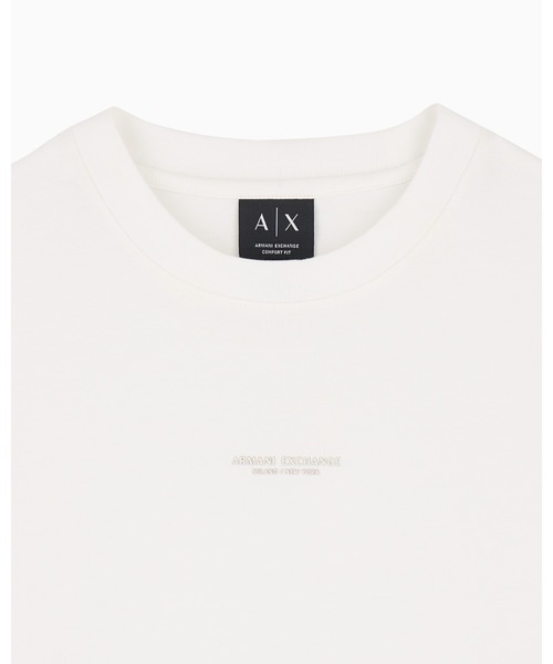 ARMANI EXCHANGE(アルマーニエクスチェンジ)の「【A|X アルマーニ エクスチェンジ】AXロゴ コンフォートフィット 半袖クルーネックTシャツ/COMFORT(EC限定カラー含)(Tシャツ/カットソー・メンズ・オフホワイト/ブラック/ダークネイビー・XX-LARGE/SMALL/X-SMALL/X-LARGE/MEDIUM/LARGE)」の20枚目の写真