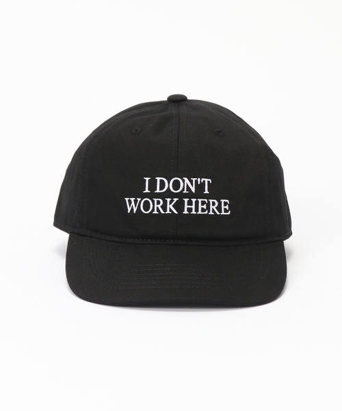 IDEA BOOKS(アイディアブックス)の「IDEA BOOKS / アイディアブックス SORRY I DONT WORK HERE HAT(キャップ・メンズ・ブラック/ベージュ/ブルー/グリーン・FREE)」の10枚目の写真