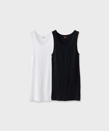 HANES（ヘインズ）の「Hanes/ 2P Pack A-Shirt / HM2-K701 夏服（タンクトップ）」