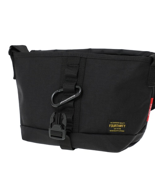 Manhattan Portage（マンハッタンポーテージ）の「NYLON MESSENGER BAG JR (SM) FOURTHIRTY（メッセンジャーバッグ・メンズ・ブラック・SMALL）」の8枚目の写真