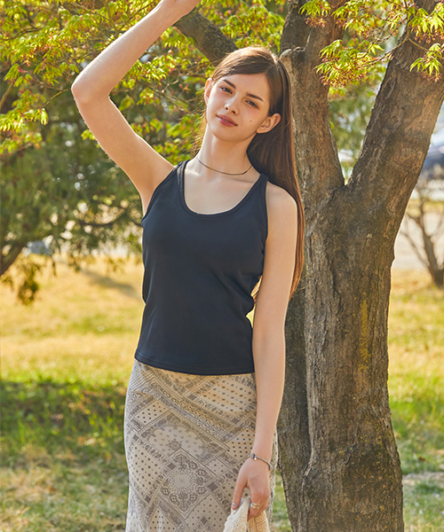 KOLEAT（コレット）の「ホルターネックハイテンションボリュームキャップブラトップナシ[ブラック]626（Tシャツ/カットソー・レディース・その他・FREE）」の3枚目の写真