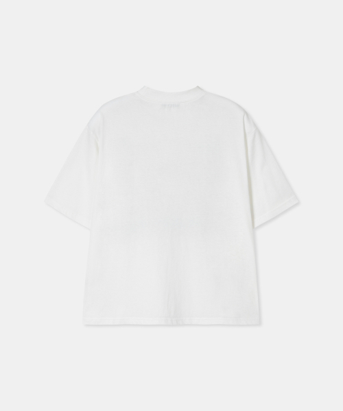 THEENDQUESTION(ジエンドクエスチョン)の「Little thing print t-shirt / WHITE(Tシャツ/カットソー・レディース・その他・FREE)」の2枚目の写真