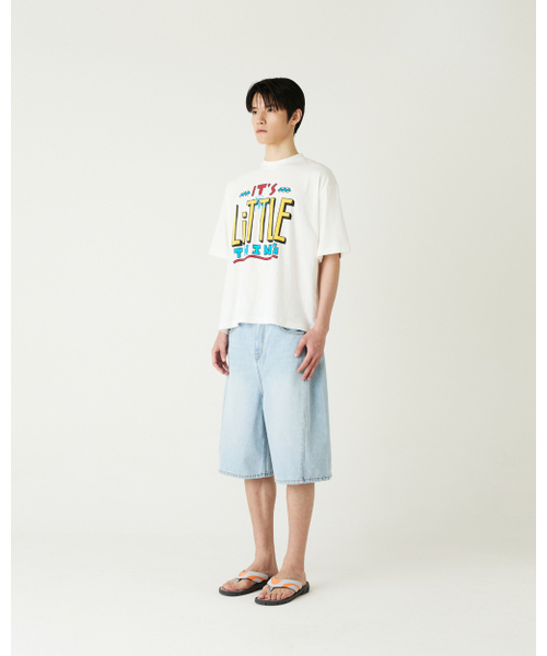 THEENDQUESTION(ジエンドクエスチョン)の「Little thing print t-shirt / WHITE(Tシャツ/カットソー・レディース・その他・FREE)」の4枚目の写真