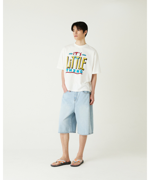 THEENDQUESTION(ジエンドクエスチョン)の「Little thing print t-shirt / WHITE(Tシャツ/カットソー・レディース・その他・FREE)」の7枚目の写真