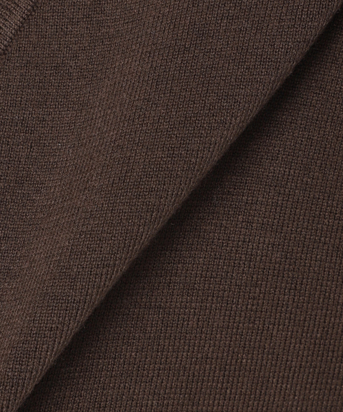 JOURNAL STANDARD(ジャーナルスタンダード)の「《WEB限定追加》ウォッシャブルTEXBRID Vプルオーバー(ニット/セーター・レディース・チャコールグレー/ブラウン/ブラック/サックスブルー・FREE)」の8枚目の写真