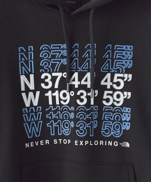 THE NORTH FACE(ザノースフェイス)の「THE NORTH FACE/ M BRAND PROUD HOODIE / NF0A86WVVOU-M 秋服 冬服(パーカー・メンズ・ブラック・S/M/L/XL)」の4枚目の写真
