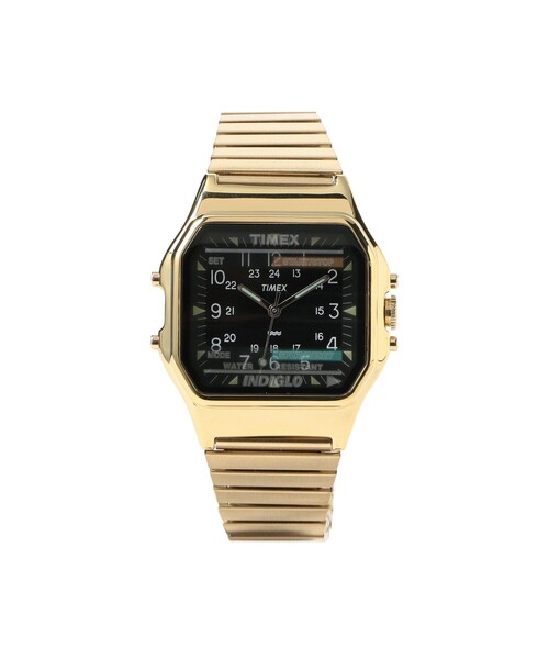 TIMEX(タイメックス)の「【別注】TIMEX / Square Camper Gold(デジタル腕時計・メンズ・イエロー系その他6・ONE SIZE)」の11枚目の写真