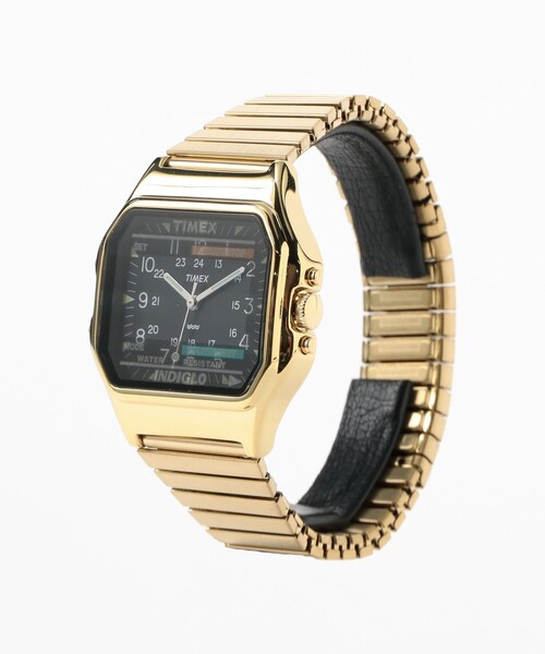 TIMEX(タイメックス)の「【別注】TIMEX / Square Camper Gold(デジタル腕時計・メンズ・イエロー系その他6・ONE SIZE)」の12枚目の写真
