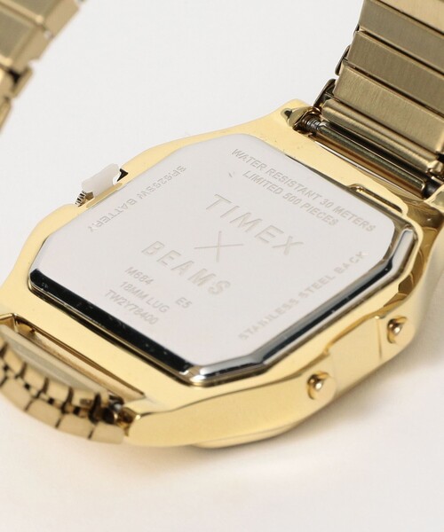TIMEX(タイメックス)の「【別注】TIMEX / Square Camper Gold(デジタル腕時計・メンズ・イエロー系その他6・ONE SIZE)」の14枚目の写真