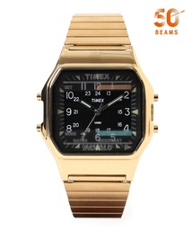 TIMEX(タイメックス)の「【別注】TIMEX / Square Camper Gold(デジタル腕時計)」