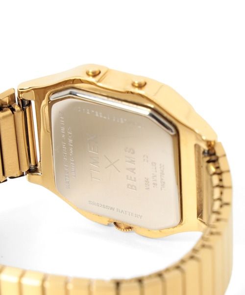 TIMEX(タイメックス)の「【別注】TIMEX / Square Camper Gold(デジタル腕時計・メンズ・イエロー系その他6・ONE SIZE)」の5枚目の写真