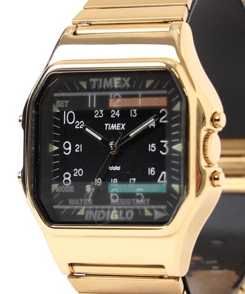 TIMEX(タイメックス)の「【別注】TIMEX / Square Camper Gold(デジタル腕時計・メンズ・イエロー系その他6・ONE SIZE)」の3枚目の写真