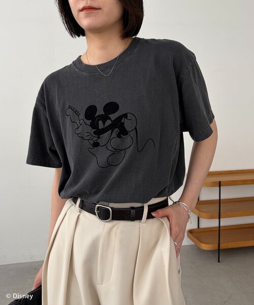CAPRICIEUX LE'MAGE（カプリシューレマージュ）の「〈GOOD ROCK SPEED〉Guitar / MICKEY / Tシャツ（Tシャツ/カットソー・レディース・ブラック系その他2/ブラック系その他・FREE）」の2枚目の写真