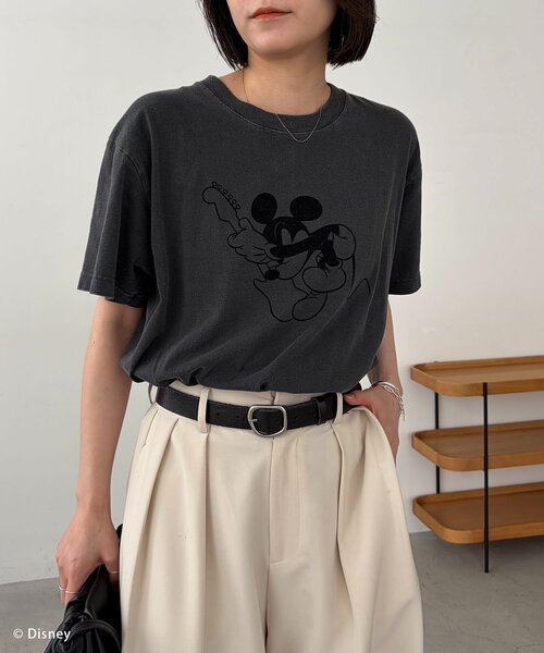 CAPRICIEUX LE'MAGE（カプリシューレマージュ）の「〈GOOD ROCK SPEED〉Guitar / MICKEY / Tシャツ（Tシャツ/カットソー・レディース・ブラック系その他2/ブラック系その他・FREE）」の3枚目の写真