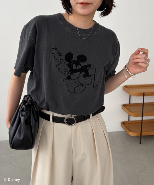 CAPRICIEUX LE'MAGE（カプリシューレマージュ）の「〈GOOD ROCK SPEED〉Guitar / MICKEY / Tシャツ（Tシャツ/カットソー・レディース・ブラック系その他2/ブラック系その他・FREE）」の7枚目の写真