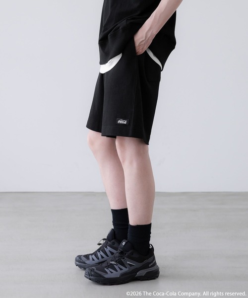 LOWRYS FARM（ローリーズファーム）の「SETUP可能【LFM(U)】Coca-Cola／ミニウラケハーフパンツ　 878208（その他パンツ・メンズ・ブラック/グレー・MEDIUM/LARGE）」の14枚目の写真