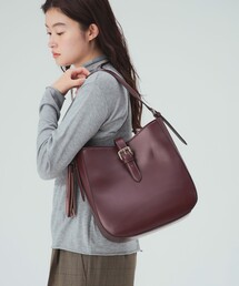 BEAMS HEART | バックル ハンドル トートバッグ(クラッチバッグ)