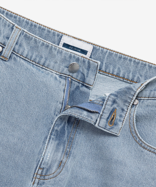 MINDBRIDGE(マインドブリッジ)の「9ozワイドライトブルーデニムパンツ_LI(デニムパンツ・メンズ・ライトインディゴブルー・29/36/30/32/34)」の7枚目の写真