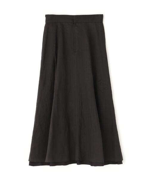 YLEVE(イレーヴ)の「YLEVE / ROYAL RAMIE BROAD SKIRT(スカート・レディース・ブラック/ベージュ・2/0/1)」の9枚目の写真