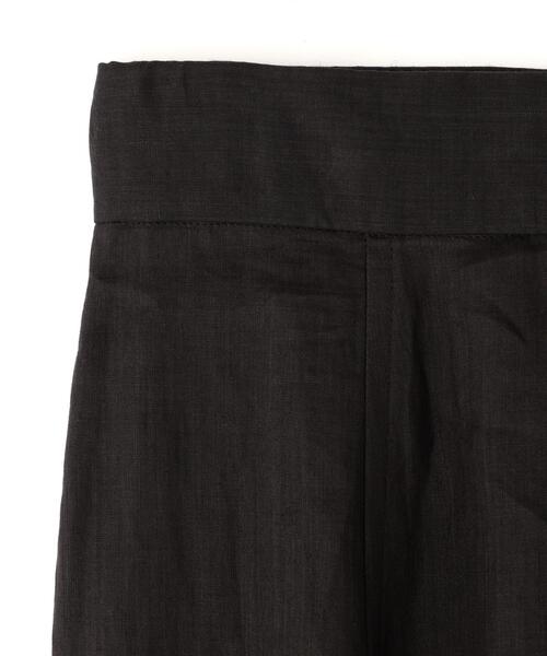 YLEVE(イレーヴ)の「YLEVE / ROYAL RAMIE BROAD SKIRT(スカート・レディース・ブラック/ベージュ・2/0/1)」の11枚目の写真