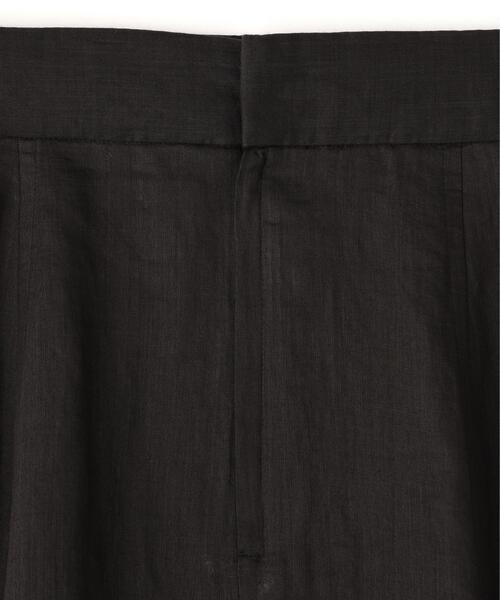 YLEVE(イレーヴ)の「YLEVE / ROYAL RAMIE BROAD SKIRT(スカート・レディース・ブラック/ベージュ・2/0/1)」の12枚目の写真