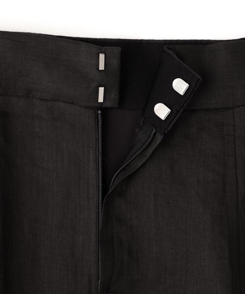 YLEVE(イレーヴ)の「YLEVE / ROYAL RAMIE BROAD SKIRT(スカート・レディース・ブラック/ベージュ・2/0/1)」の13枚目の写真