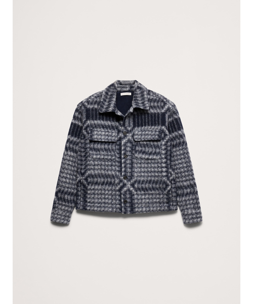 Banana Republic(バナナリパブリック)の「ボイルドウール シャツジャケット(その他アウター・メンズ・ネイビー・XL/L/M/S)」の13枚目の写真