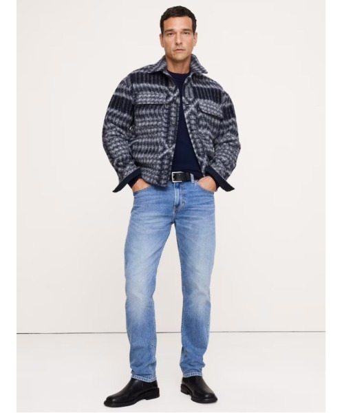 Banana Republic(バナナリパブリック)の「ボイルドウール シャツジャケット(その他アウター・メンズ・ネイビー・XL/L/M/S)」の2枚目の写真