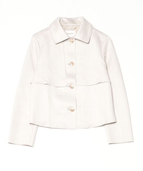 BANANA REPUBLIC FACTORY STORE(バナナリパブリック ファクトリーストア)の「BANANA REPUBLIC FACTORY STORE ヴィーガンスエード ショートトレンチ(その他アウター・レディース・その他1/その他・XS/S/M/L)」の2枚目の写真