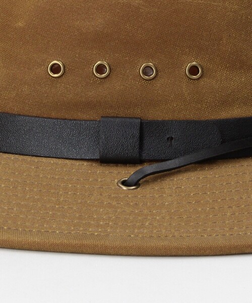 FILSON(フィルソン)の「FILSON/フィルソン Tin Cloth Bush Hat/フィルソン ティンクロス ブッシュハット(ハット・メンズ・ブラウン/オリーブ・LARGE)」の6枚目の写真