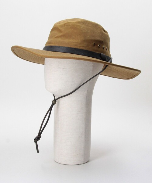 FILSON(フィルソン)の「FILSON/フィルソン Tin Cloth Bush Hat/フィルソン ティンクロス ブッシュハット(ハット・メンズ・ブラウン/オリーブ・LARGE)」の10枚目の写真