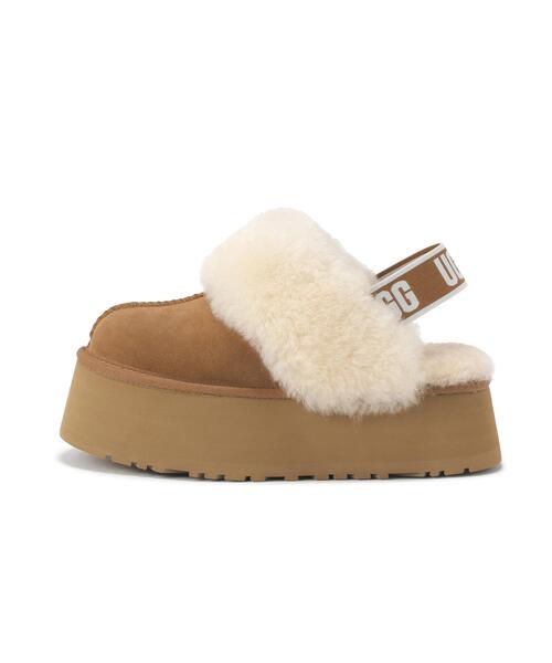 UGG（アグ）の「UGG/アグ/Funkette/ファンケット/1113474（その他シューズ・レディース・ブラック/ベージュ・6/8/7）」の4枚目の写真