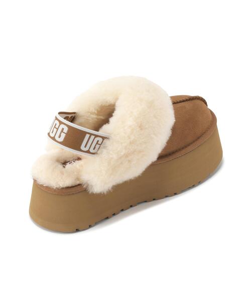 UGG（アグ）の「UGG/アグ/Funkette/ファンケット/1113474（その他シューズ・レディース・ブラック/ベージュ・6/8/7）」の5枚目の写真