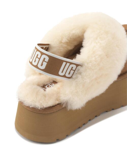 UGG（アグ）の「UGG/アグ/Funkette/ファンケット/1113474（その他シューズ・レディース・ブラック/ベージュ・6/8/7）」の8枚目の写真