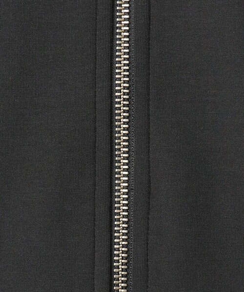 BEAUTY&YOUTH UNITED ARROWS（ビューティーアンドユースユナイテッドアローズ）の「【WEB限定 WARDROBE SMART】ダブルニット ハリントン ジャケット/セットアップ対応 【抗菌・防臭】（ブルゾン・メンズ・ネイビー/ブラック/オリーブ/グレー・S/XL/L/M）」の8枚目の写真