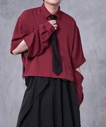 Ellno Loset（エルノロゼット）の「【Ryoooコラボ】スイッチスリーブネクタイ付きショートシャツ（シャツ/ブラウス）」