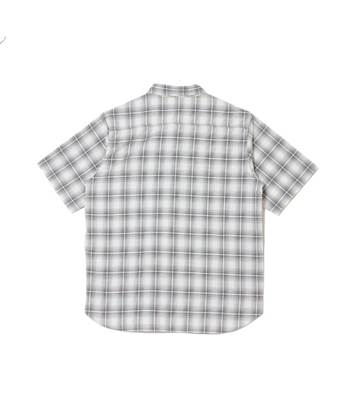 AFB（エーエフビー）の「SS CHECK SHIRTS（シャツ/ブラウス・メンズ・ホワイト/ブラウン/ブルー・MEDIUM/LARGE）」の4枚目の写真