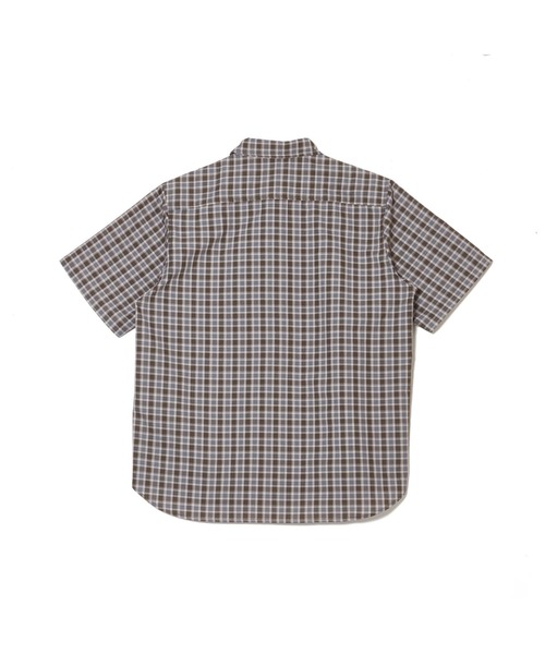 AFB（エーエフビー）の「SS CHECK SHIRTS（シャツ/ブラウス・メンズ・ホワイト/ブラウン/ブルー・MEDIUM/LARGE）」の6枚目の写真