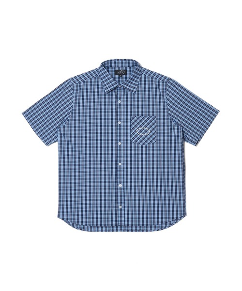 AFB（エーエフビー）の「SS CHECK SHIRTS（シャツ/ブラウス・メンズ・ホワイト/ブラウン/ブルー・MEDIUM/LARGE）」の17枚目の写真