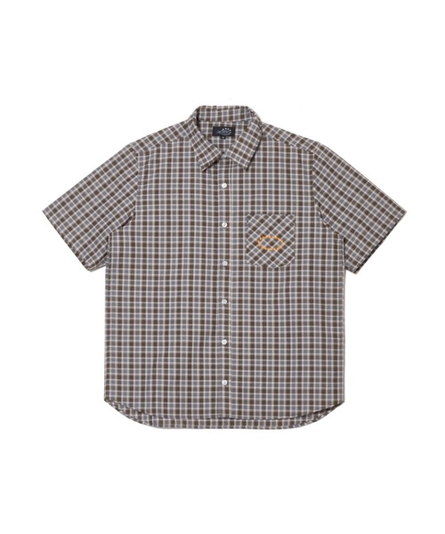 AFB（エーエフビー）の「SS CHECK SHIRTS（シャツ/ブラウス・メンズ・ホワイト/ブラウン/ブルー・MEDIUM/LARGE）」の18枚目の写真