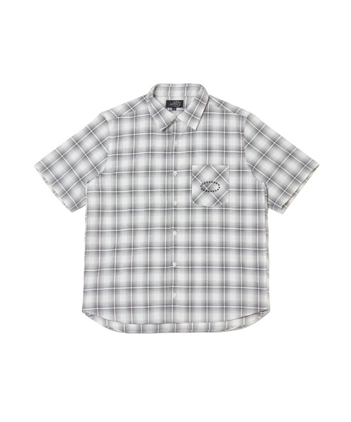 AFB（エーエフビー）の「SS CHECK SHIRTS（シャツ/ブラウス・メンズ・ホワイト/ブラウン/ブルー・MEDIUM/LARGE）」の10枚目の写真