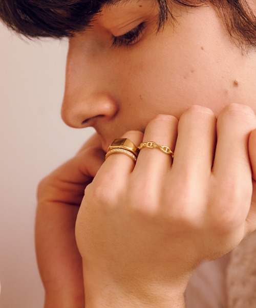 TEN.（テン）の「18KGP パヴェリング GD（リング・レディース・ゴールド・#17/#15/#13/#11/#9/#7）」の7枚目の写真