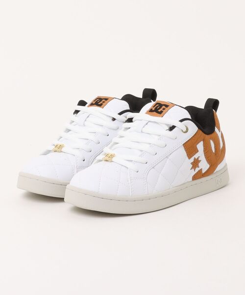 DC SHOES（ディーシーシューズ）の「DC SHOES メンズ ALLIANCE SE SN シューズ 【2026年秋冬モデル】/キルティングロゴスニーカー（スニーカー・メンズ・カモフラージュ/ホワイト系その他・23cm/24cm/25cm/26cm/26.5cm/27cm/27.5cm/28cm/28.5cm/29cm）」の2枚目の写真
