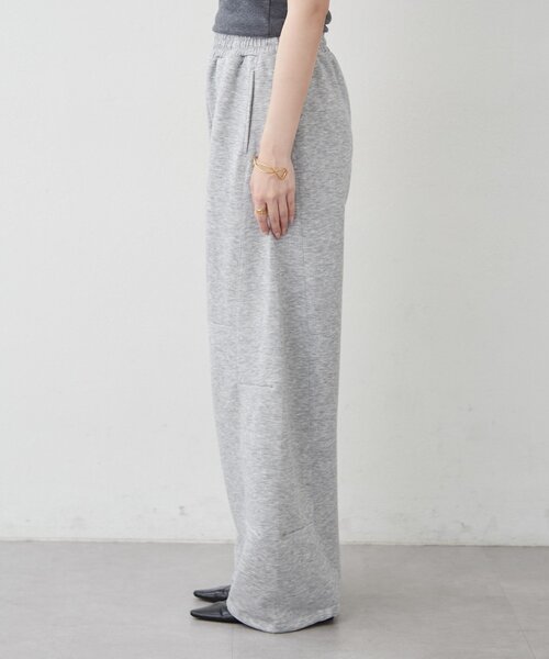 Remind me and forever(リマインドミーアンドフォーエバー)の「【全骨格に合う】ダンボールカーブパンツ(スウェットパンツ・レディース・ブラック/トップグレー/ブラウン・FREE)」の12枚目の写真
