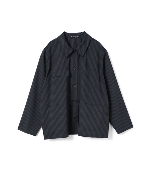 mizuiroind(ミズイロインド)の「mizuiro ind カバーオール(シャツ/ブラウス・レディース・ネイビー/グレー/チャコールグレー/ブラック/グレー系その他・FREE)」の5枚目の写真